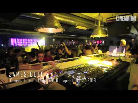 James Cole live after LOCO DICE at Cinematiné 2018.04.27.