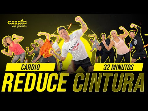 Cardio Cintura Delgada 😍 - 32 MIN -Rutina de CARDIO para ELIMINAR ROLLITOS y REDUCIR CINTURA en Casa