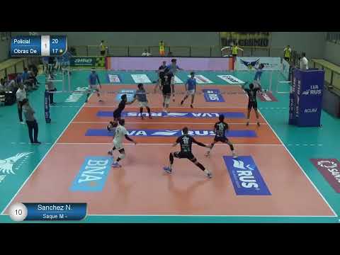 LVA 21-22 QF1 Policial-Obras (3-0) - Resumen