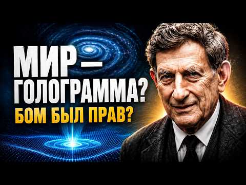 ДЭВИД БОМ: Вселенная — ГОЛОГРАММА? Физики признали его правоту спустя 30 лет!