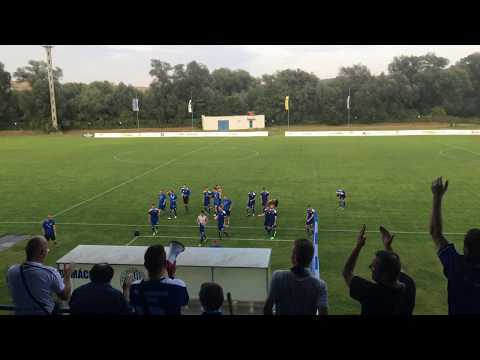 FC Lokomotíva Košice - KFC Komárno 4:1 (0:0) - Poďakovanie hráčov po zápase.