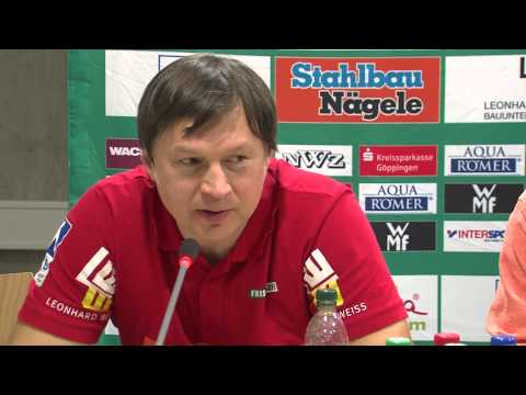 Pressekonferenz FRISCH AUF! gegen Hamburg