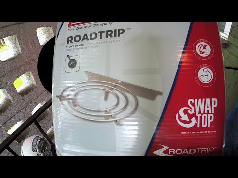 Coleman Roadtrip Stove Grate - unboxing and review