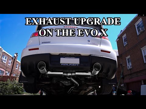 Evolution X ETS V3 Dual Muffler Exhaust Install & Review