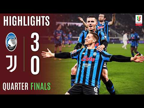 ATALANTA-JUVENTUS | HIGHLIGHTS | La Dea Run Riot! | Coppa Italia Frecciarossa 2025/26