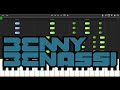 Cinema - Benny Benassi ft Garry Go - Synthesia - Piano Tutorial