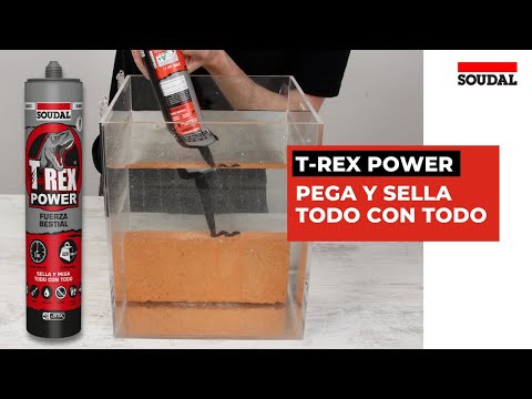 T-Rex Power: el adhesivo que pega todo con todo | Soudal Espana