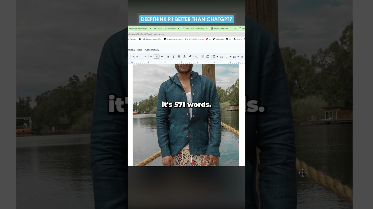 DeepThink R1 Better Than ChatGPT? #chatgpt #deepseek #contentwriting