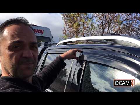 Weathershields Install for Nissan Navara NP300 D23 DV NP300 HD