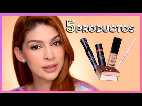 Maquillaje con SOLO 5 PRODUCTOS