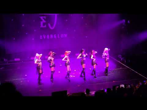 EVERGLOW - (4K) Intro + Bon Bon Chocolat  - Everlasting Tour in Chicago