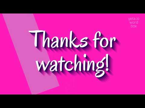 How to say "eboulement"! (High Quality Voices)