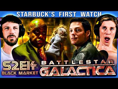 Battlestar React-ica S2E14 | Katee Sackhoff's First Watch "BLACK MARKET"