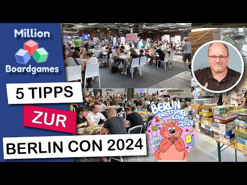 5 Tipps zur Berlin Brettspiel Con 2024 - Kurz und Knapp
