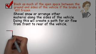 How to Free a Frozen Parking Brake