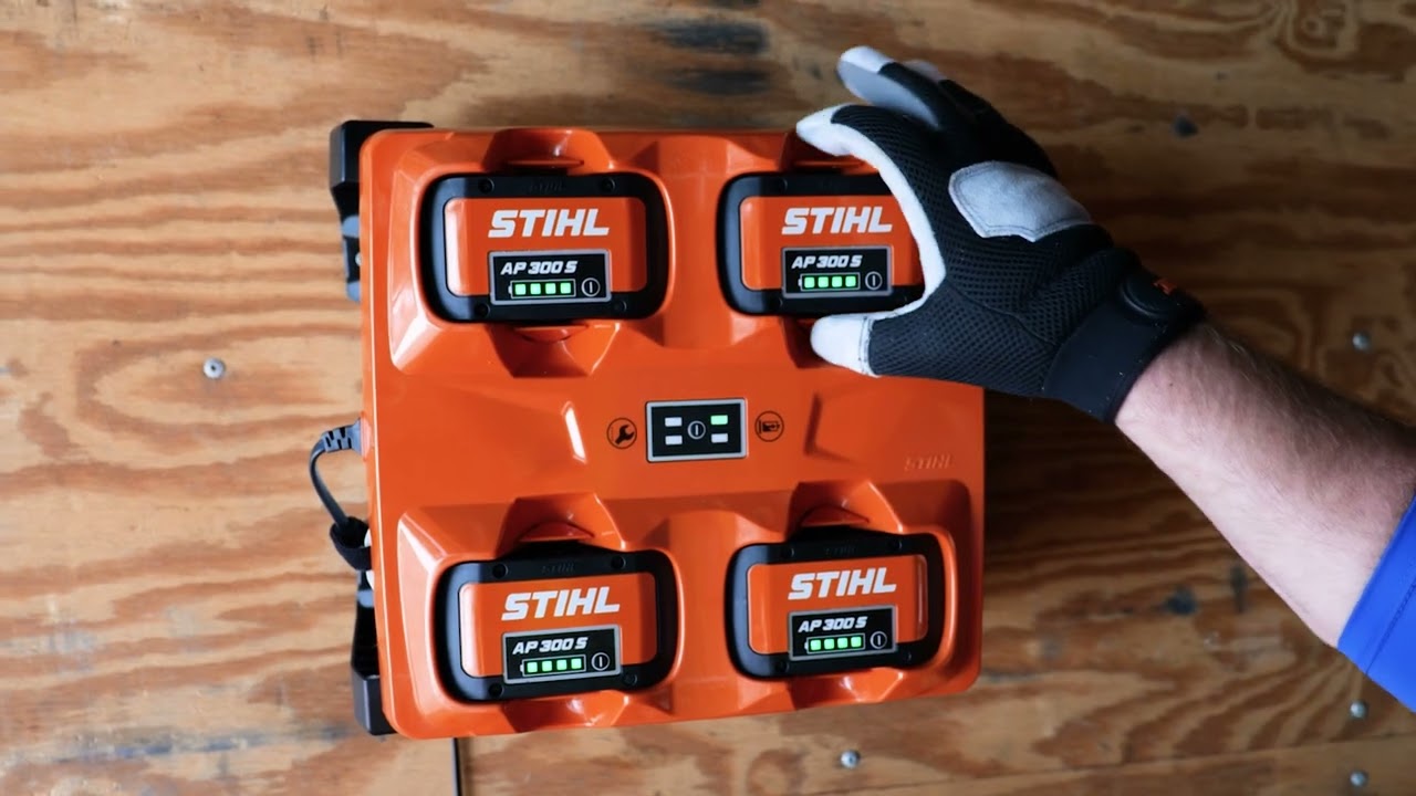 Multi-chargeur AL 301-4 STIHL - Chargez jusqu'à 4 batterie STIHL