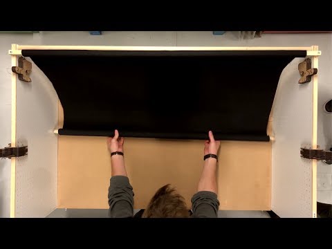 Highly Functional DIY Studio – Backdrop Mechanism