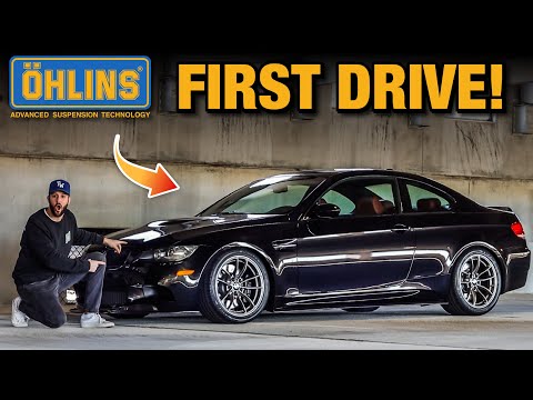 E92 M3: Öhlins Road And Track Coilovers - FIRST IMPRESSIONS!