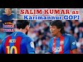 Salim Kumar Karimannur Gopi Barca Football Player Malayalam Troll Bibs Creations