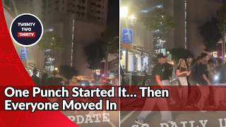 Boat Quay Fight: 2 Men Charged After Late-Night Clash Caught on Camera