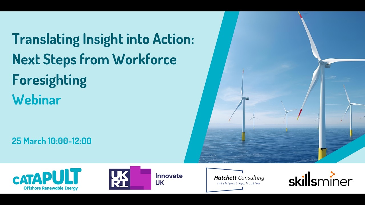 Translating Insight into Action Webinar: Next Steps from Workforce Foresighting