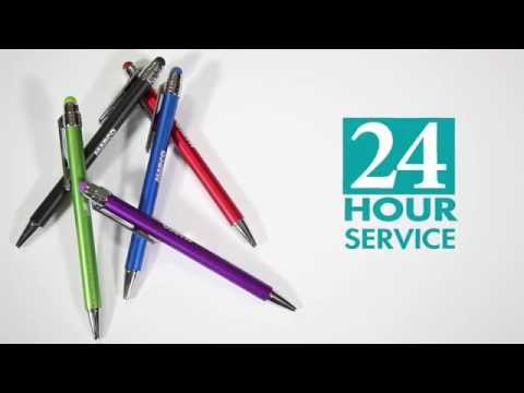 Lavon Stylus Pen with Chrome Accents