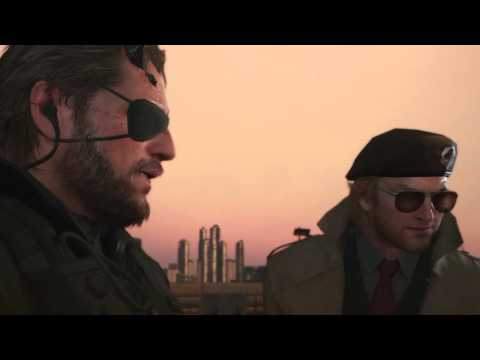 Metal Gear Solid V - emergency on mother base (birthday party with Quiet appearance)