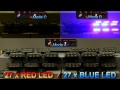 Super Bright Red And Blue LED Strobe Lights