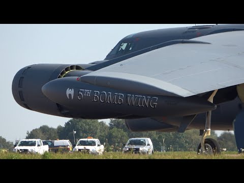 B-52 - Start Up - Departure - Fairford - 21/09/20