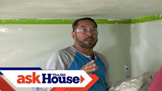 How to Flatten a Textured Ceiling