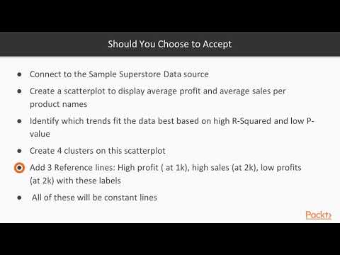 Tableau in 7 Steps Solution — Assignment 6 | packtpub com