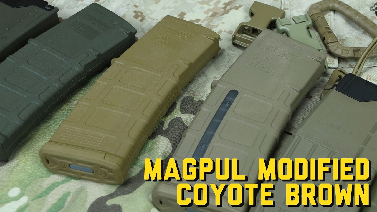 Video thumbnail for MAGPUL MCB - Modified Coyote Brown - Quick Compare