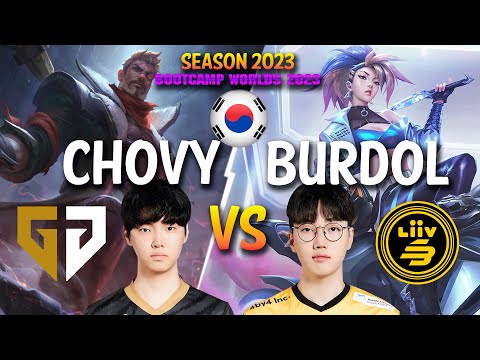 GEN Chovy vs LSB Burdol - Chovy JAYCE vs Burdol AKALI Mid - Patch 13.19 KR Ranked