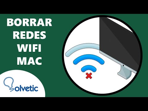 ¿Cómo olvidar redes inalámbricas en Mac?