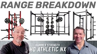 Hammer Strength HD Athletic NX Range Breakdown