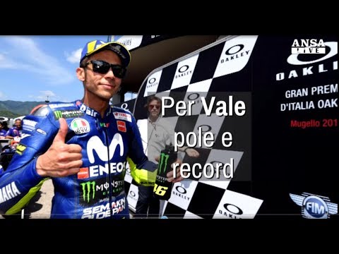 Record e pole per Valentino Rossi