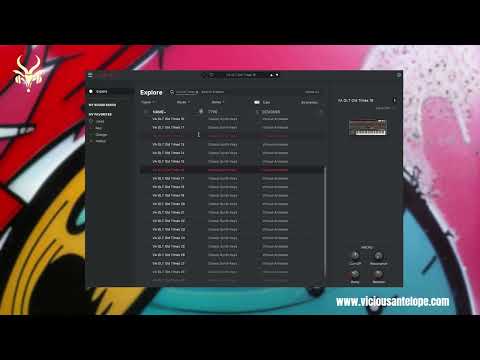 Arturia Jup-8 V and Analog Lab V Presets - Old Times presets walkthrough Vicious Antelope