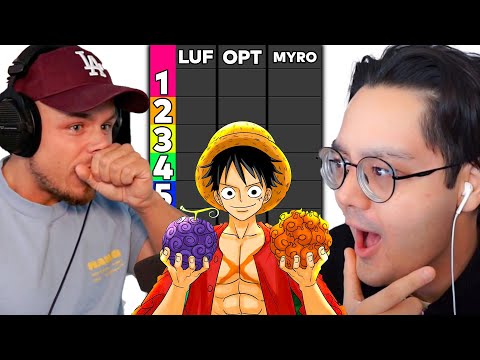 ONE PIECE TEUFELSFRÜCHTE BLIND RANKING