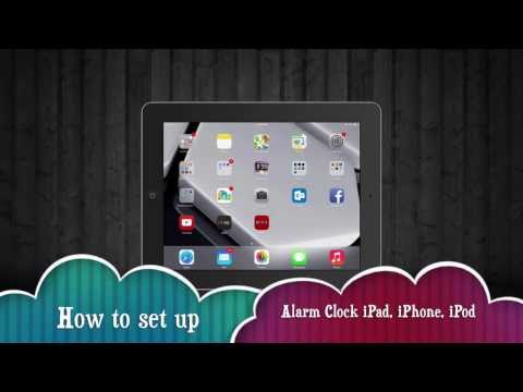 How to set Alarm Clock on iPhone iPad iPod, iPhone 5S 5C 5 4S 4 3GS
