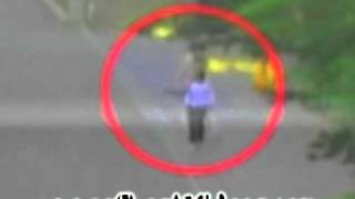 Woman walked through a ghost in Japan
