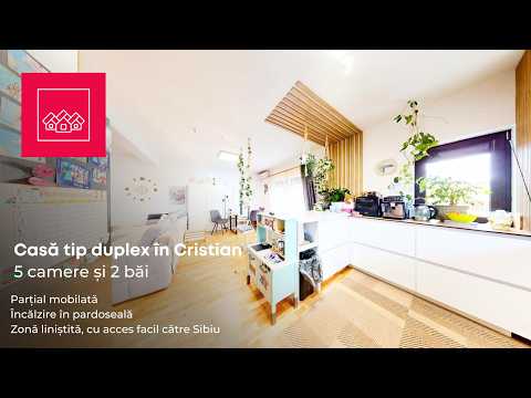 Casa tip duplex, 125 mp utili, partial mobilata - Cristian — Video