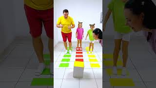 Dice colore paper challenge #shorts Eva Alisa Family Shorts 