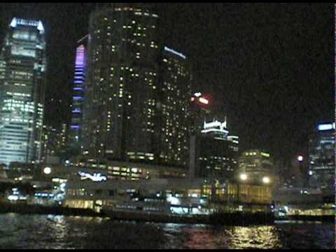 Hong Kong Harbor at Night - Coby C 