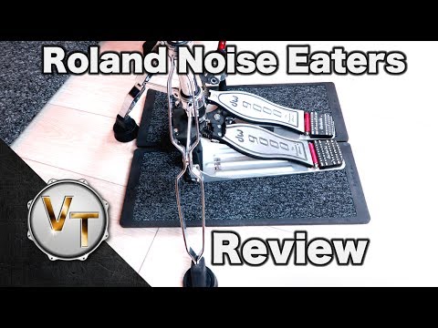 Roland NE-10 Noise Eliminator Drum Pedal Sound Isolation Board 2010s - Black image 3