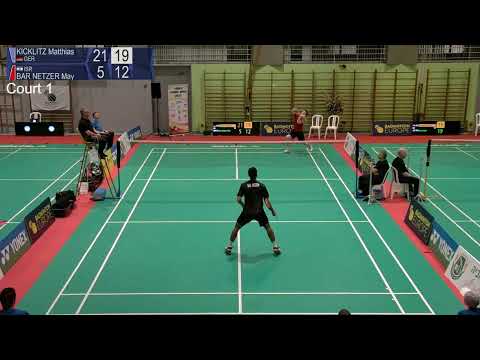 Match point - Matthias Kicklitz vs. May Bar Netzer - MS, SF – Israel Open 2022
