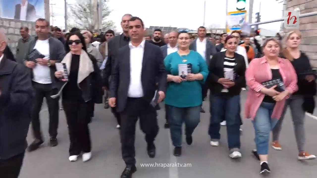 ՈւՂԻՂ. Նախընտրական քարոզարշավ՝ Փարաքարում. ինչպես է ժողովուրդն ընդունում Գրիգորյանին