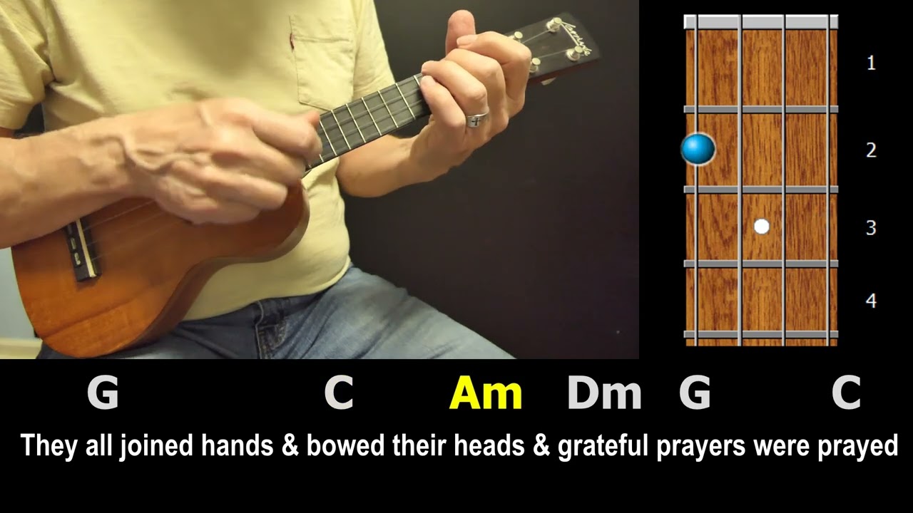 Last Night I Had the Strangest Dream - Ukulele Strum-Along with Chords and Lyrics