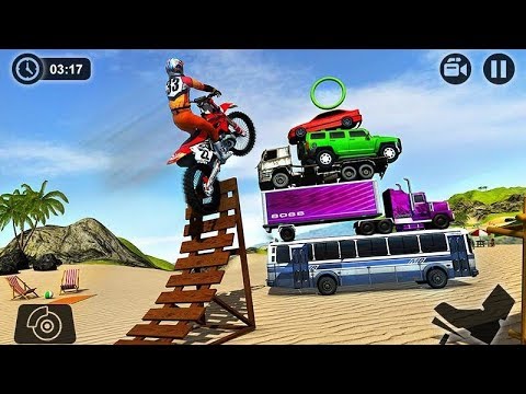 Motocross Beach Bike Stunt Racing 2018-Best Android Gameplay HD