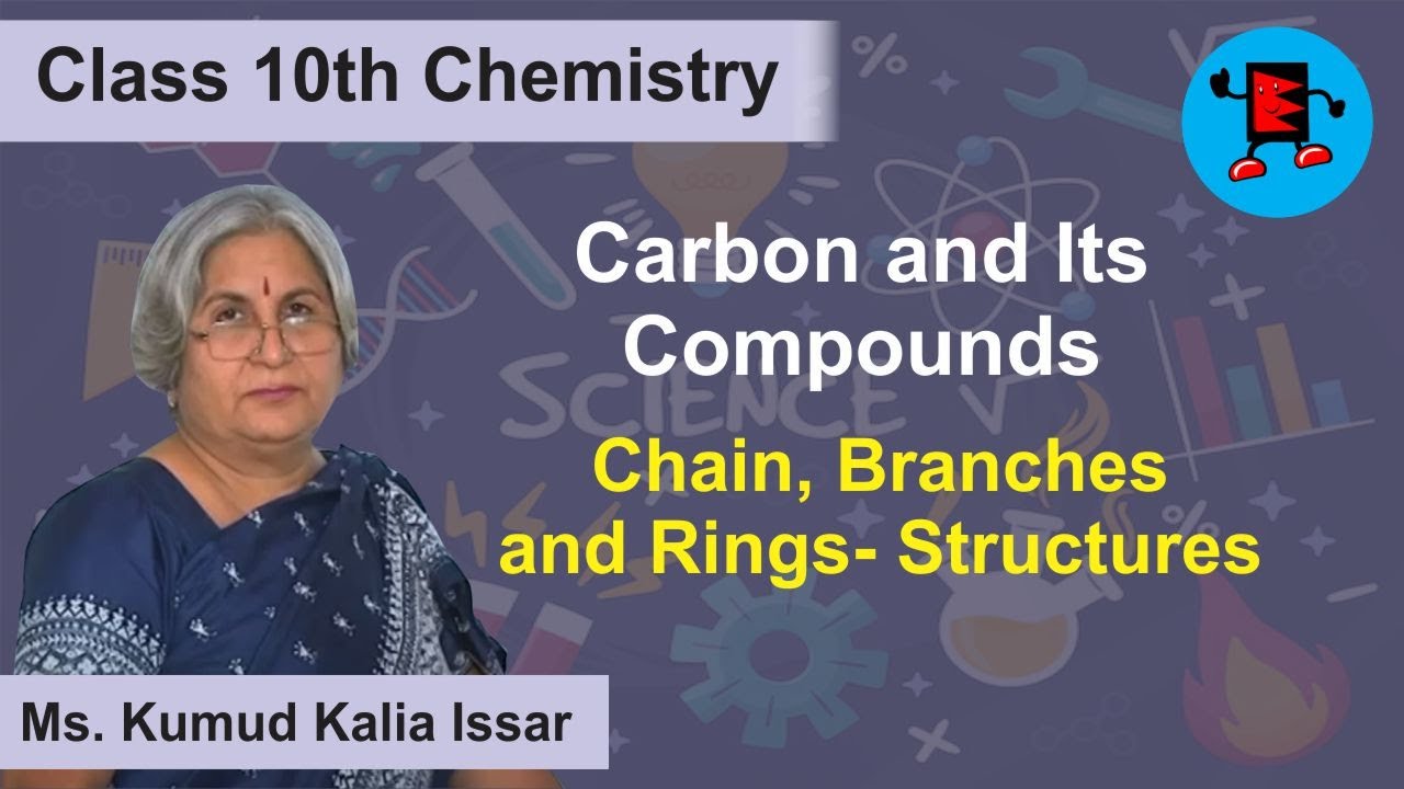 CBSE Class 10 Chemistry Carbon and Its Compounds Chain, Branches and Rings Structure