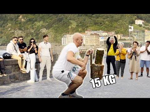 Lift TWO LOGS - The BASQUE CHALLENGE